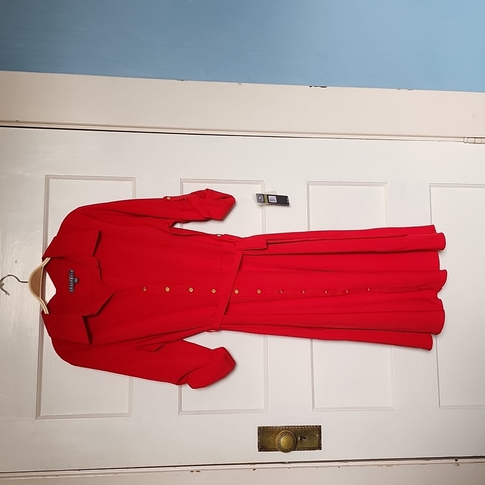 Red dress